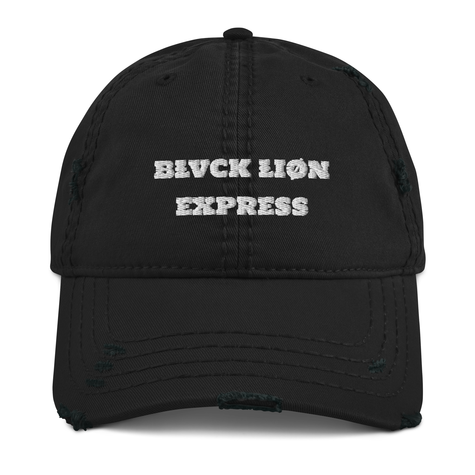 Distressed Dad Hat - BlvckLionExpress