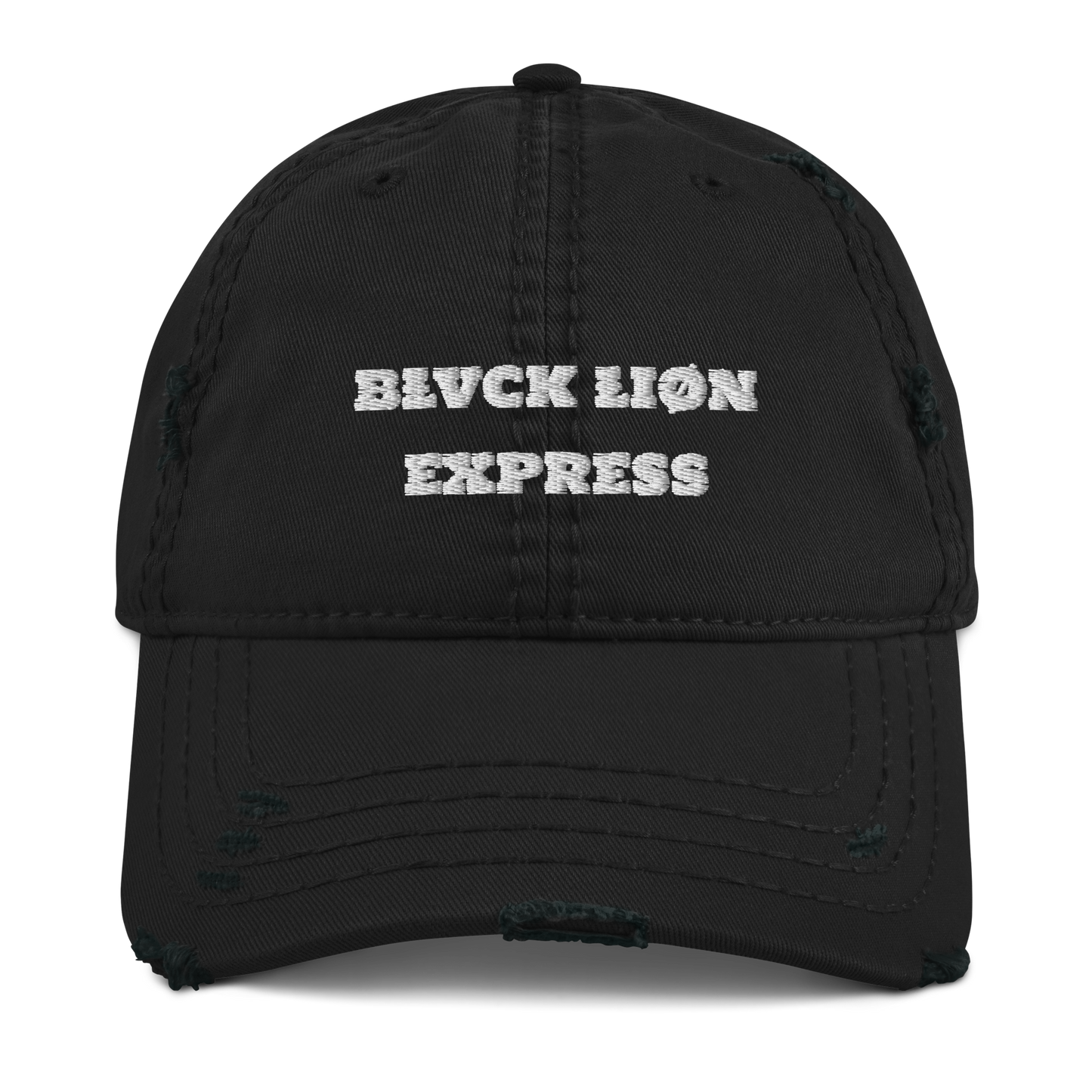 Distressed Dad Hat - BlvckLionExpress