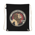 Load image into Gallery viewer, In Blvck Lion We Trust Cotton Drawstring Bag
