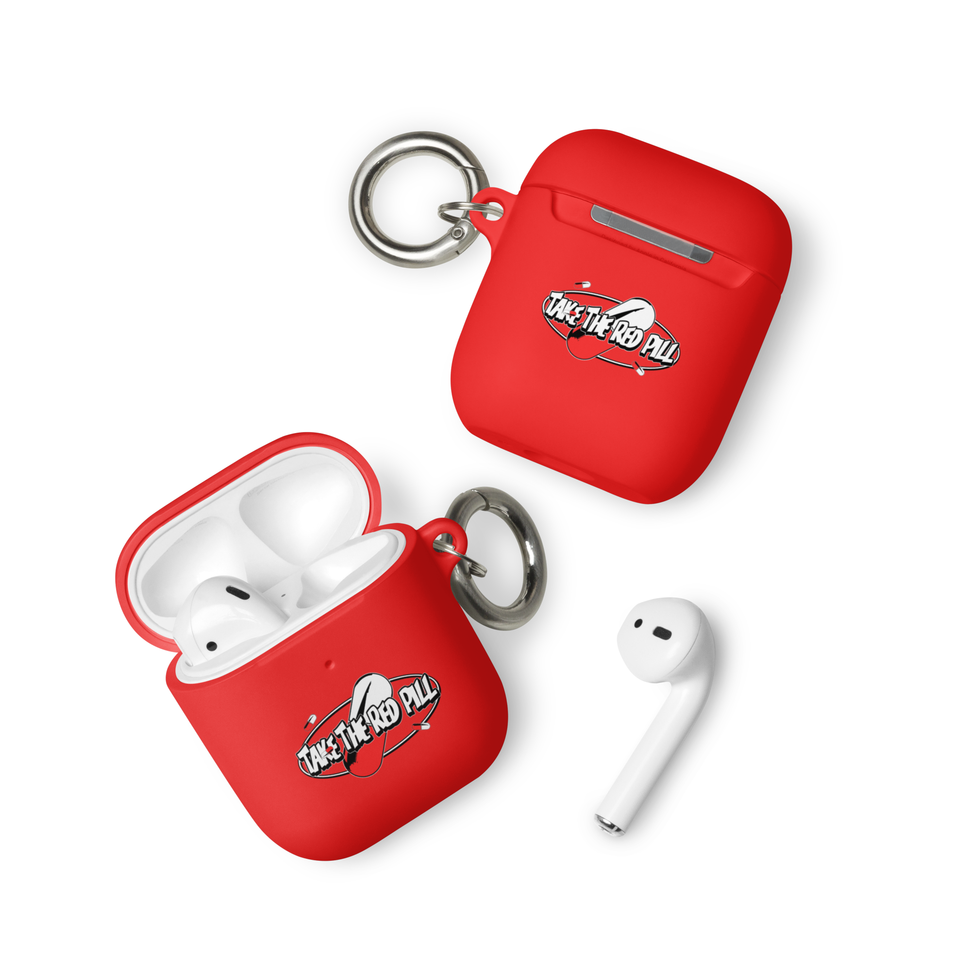 Take The Red Pill Rubber Case For AirPods®