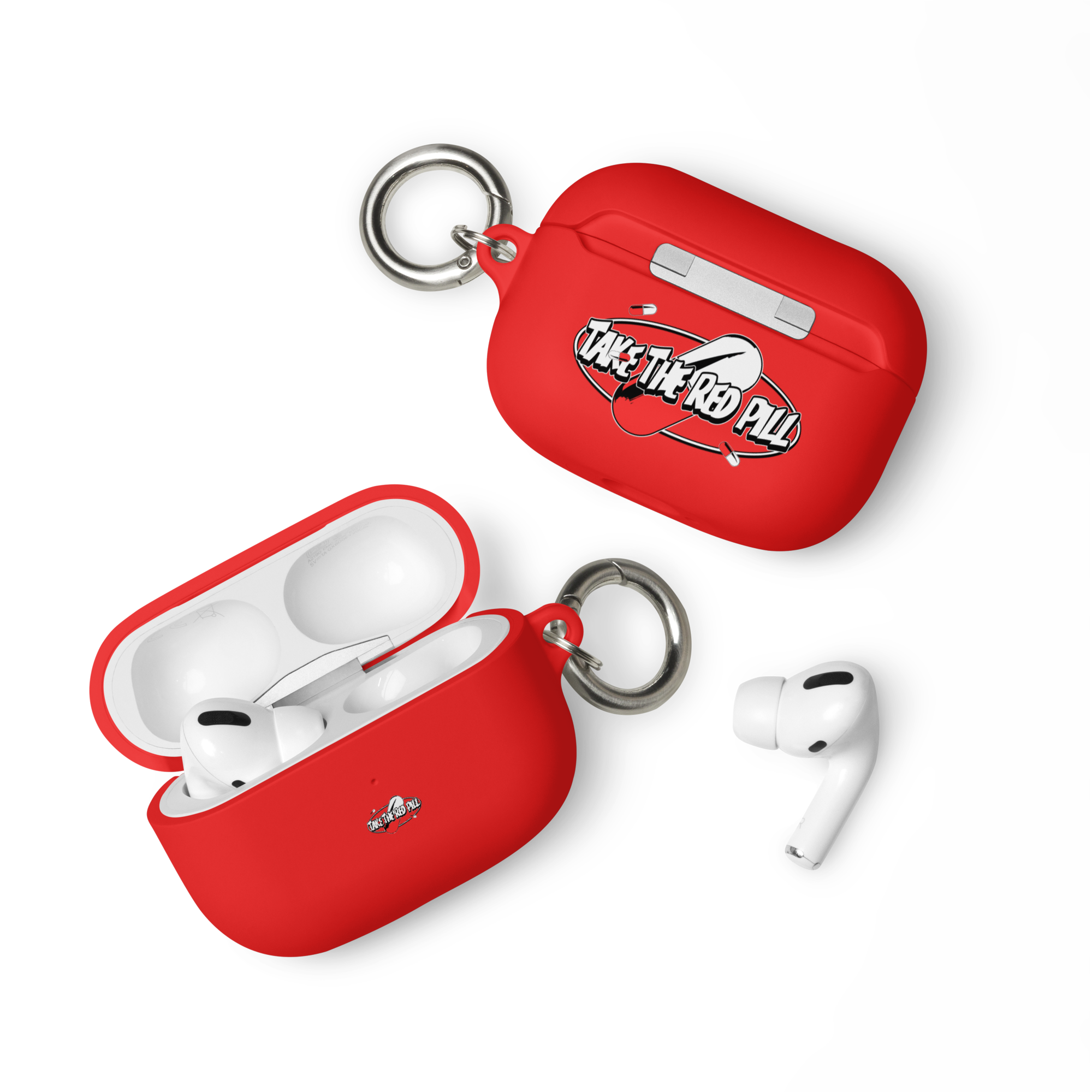 Take The Red Pill Rubber Case For AirPods®