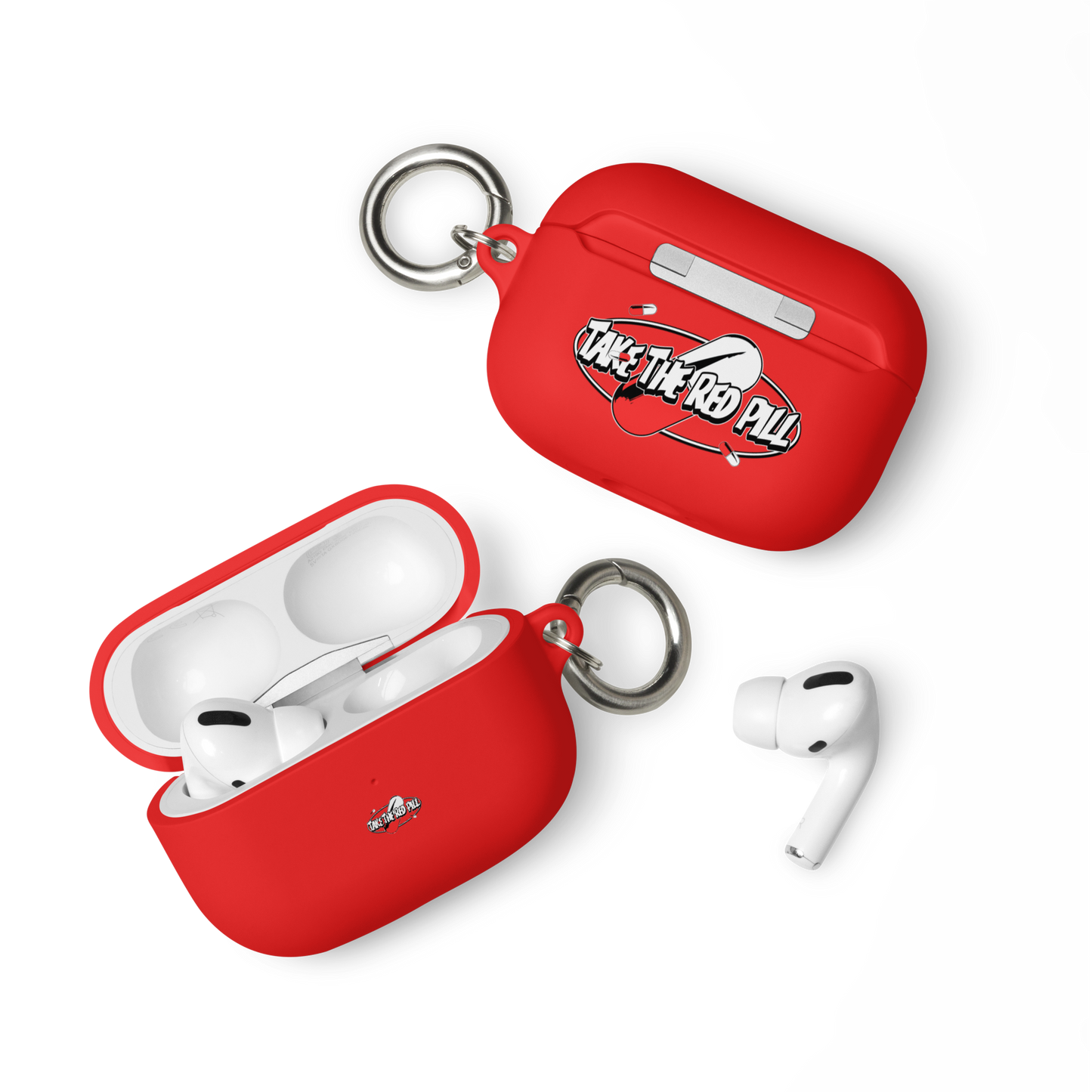Take The Red Pill Rubber Case For AirPods®