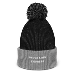 Load image into Gallery viewer, Speckled Pom-Pom Beanie - BlvckLionExpress
