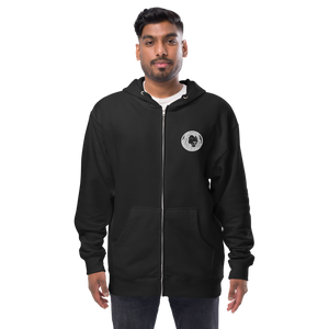 Lion Fleece Zip Up Hoodie