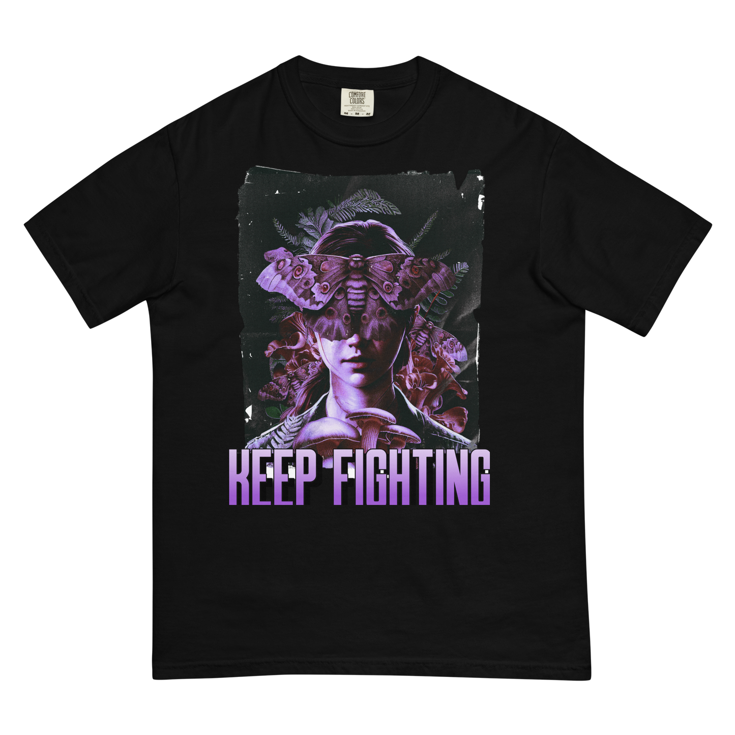 Keep Fighting Heavyweight T-Shirt