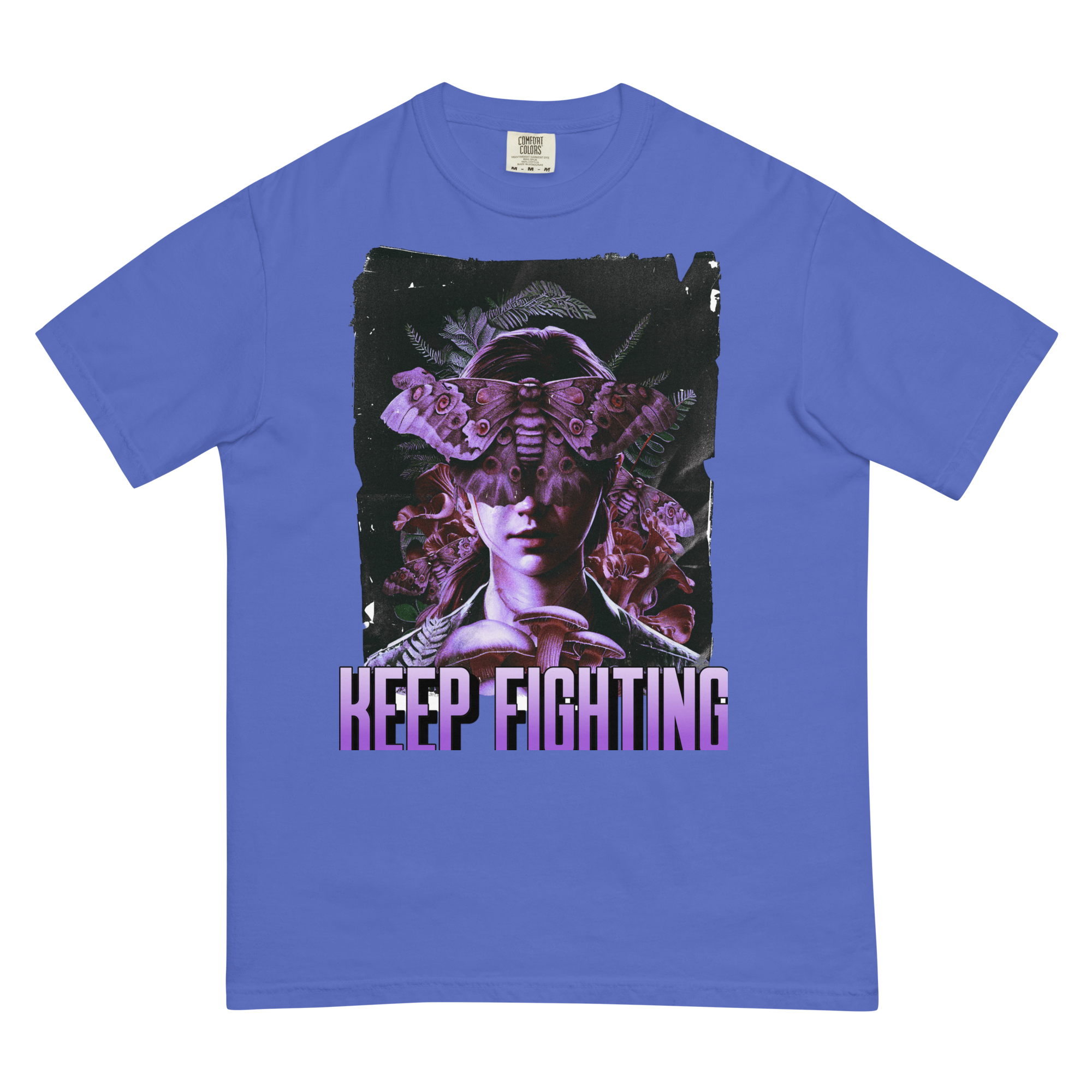 Keep Fighting Heavyweight T-Shirt