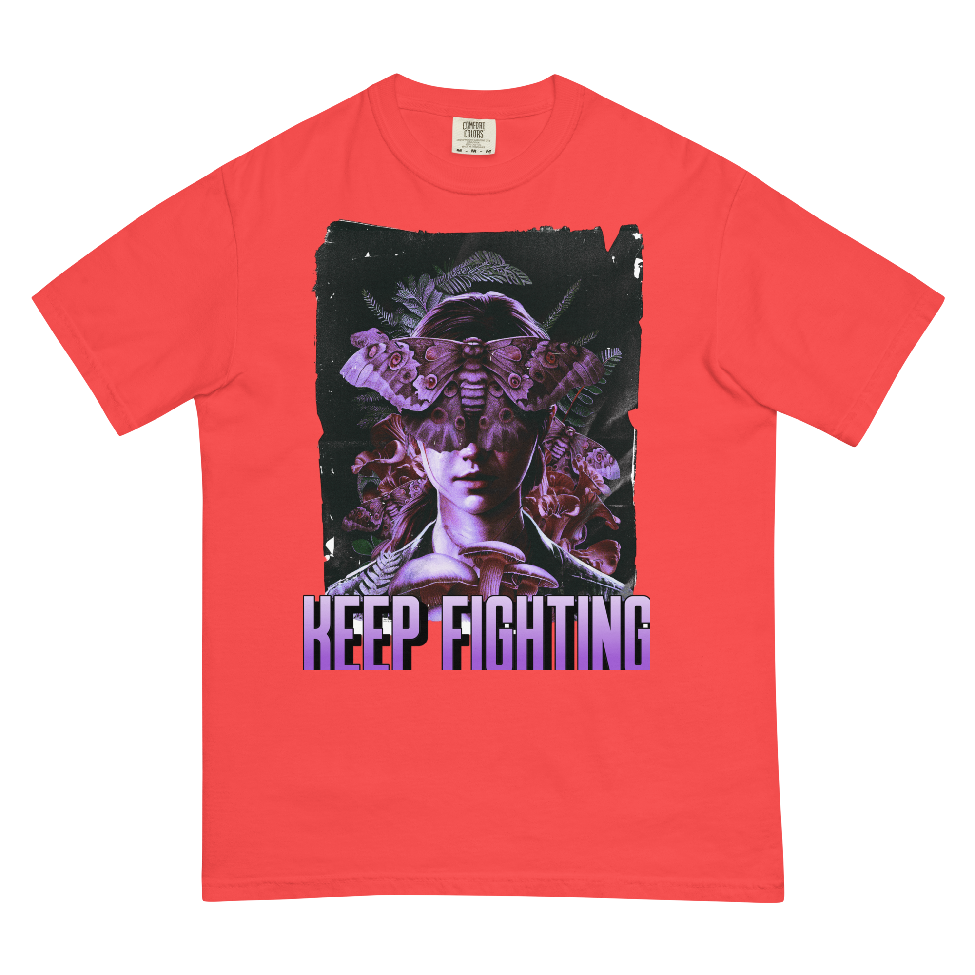 Keep Fighting Heavyweight T-Shirt