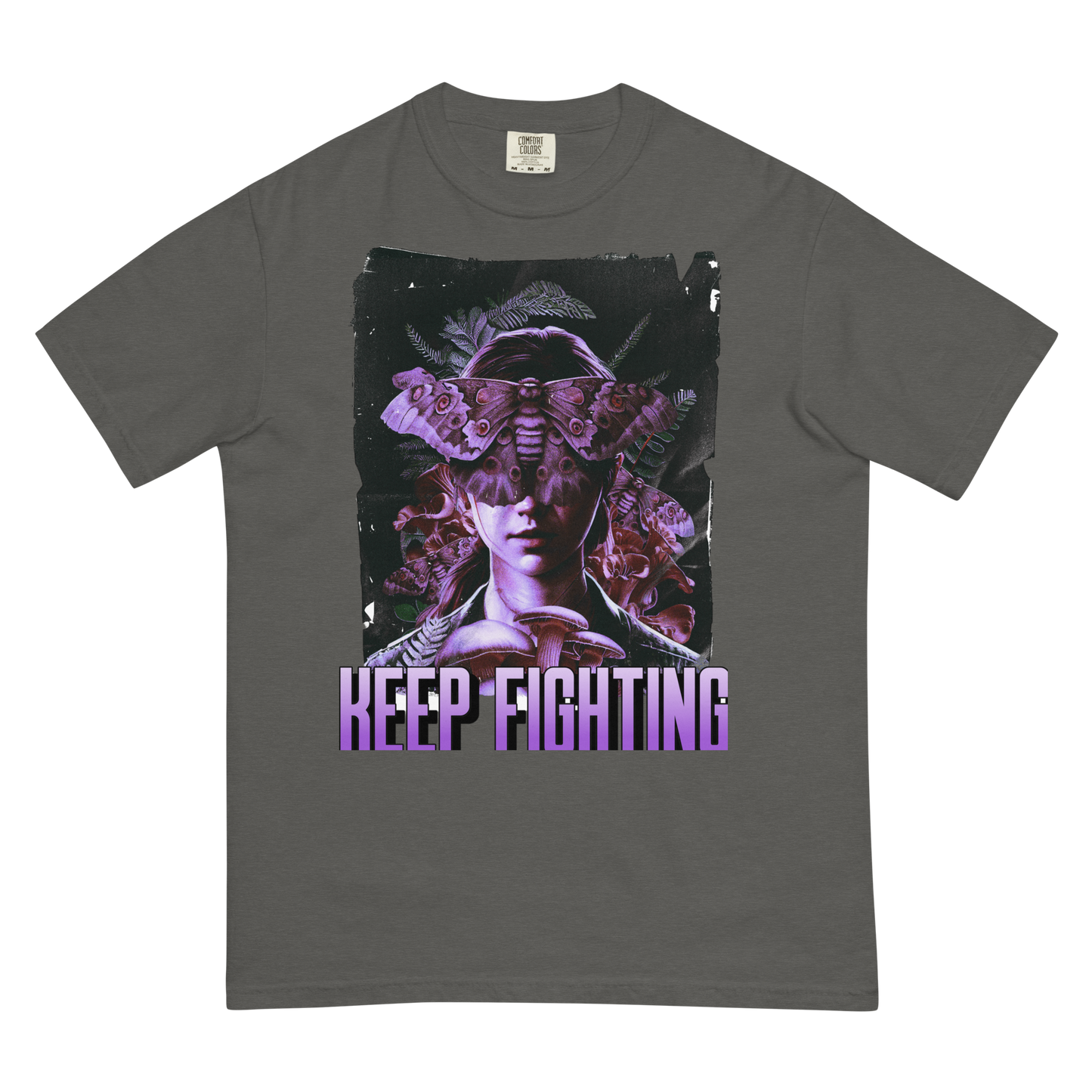 Keep Fighting Heavyweight T-Shirt
