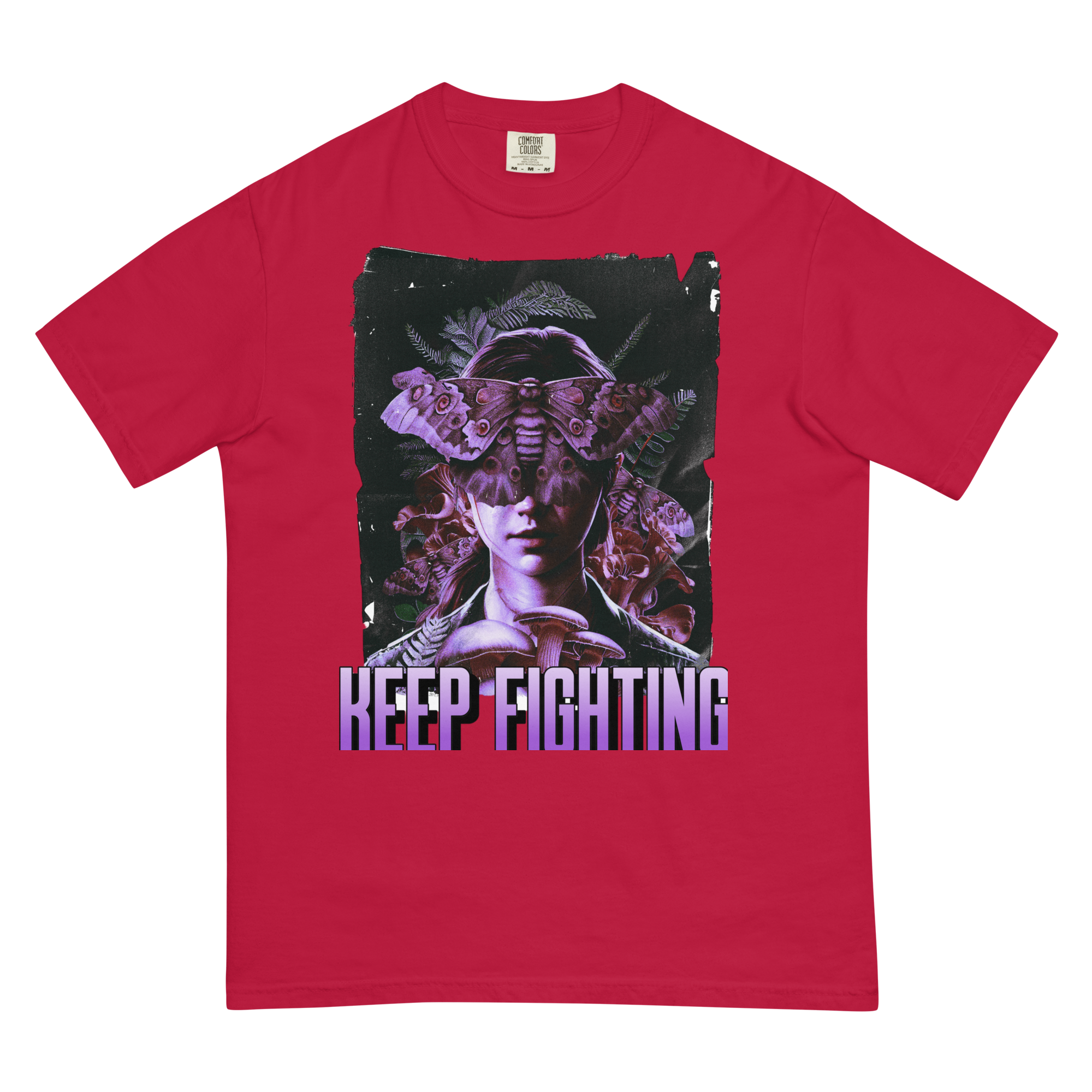 Keep Fighting Heavyweight T-Shirt