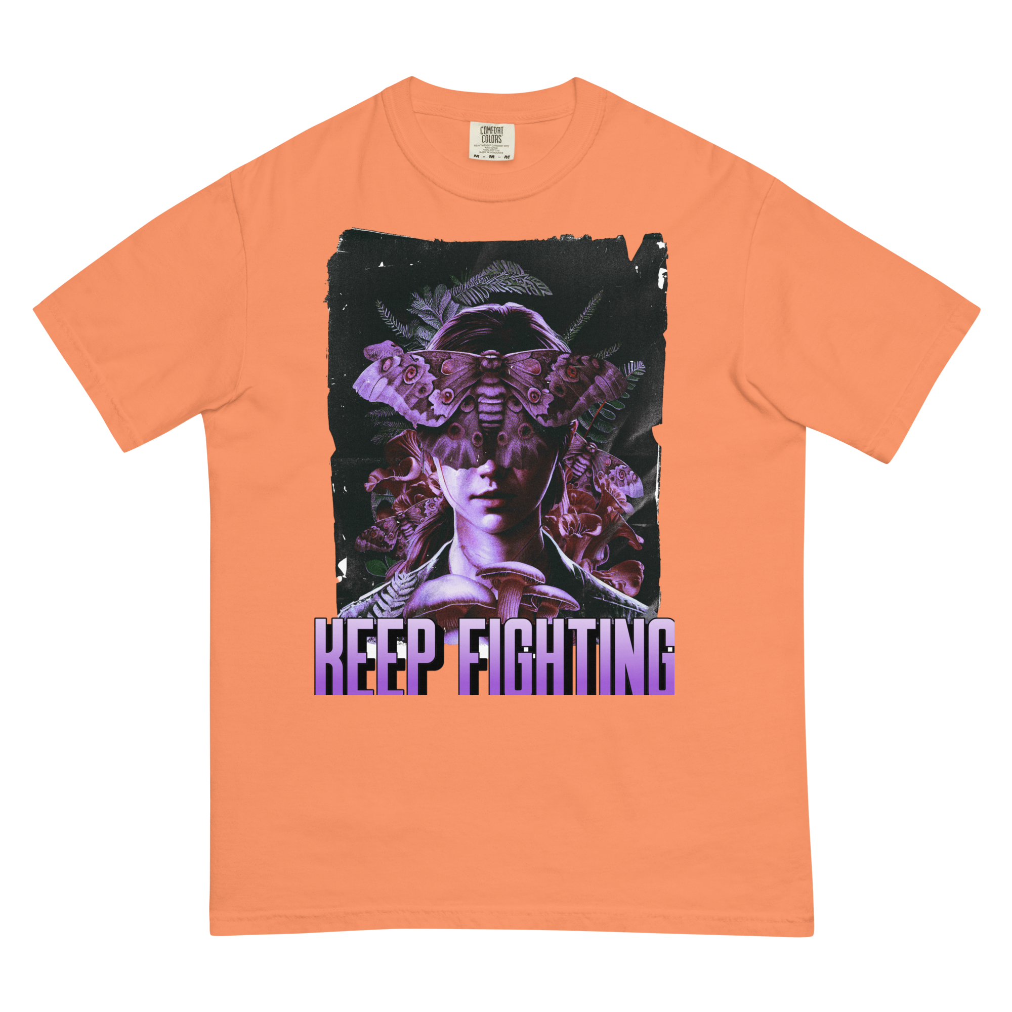 Keep Fighting Heavyweight T-Shirt