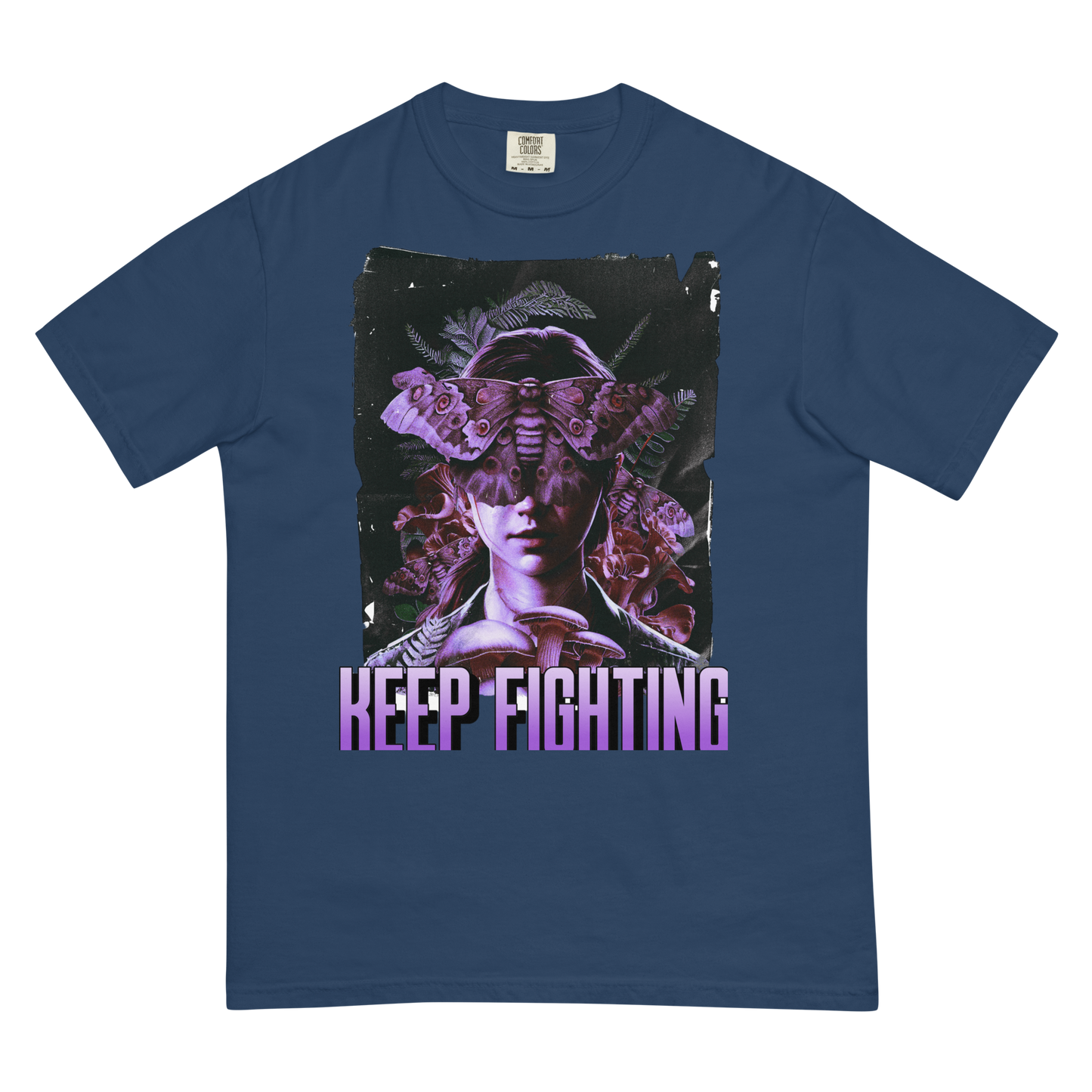 Keep Fighting Heavyweight T-Shirt