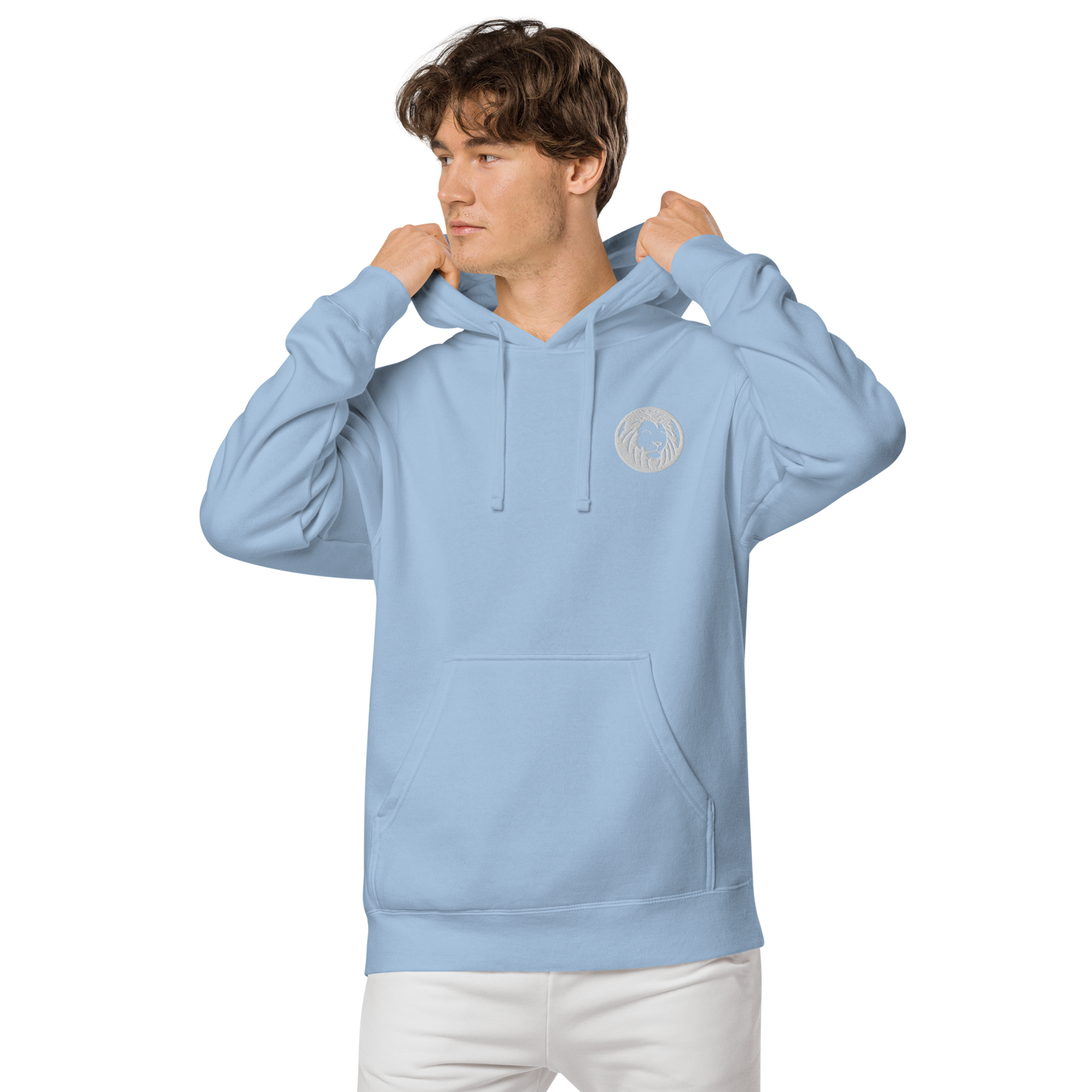 Classic Lion Pigment Dyed Hoodie