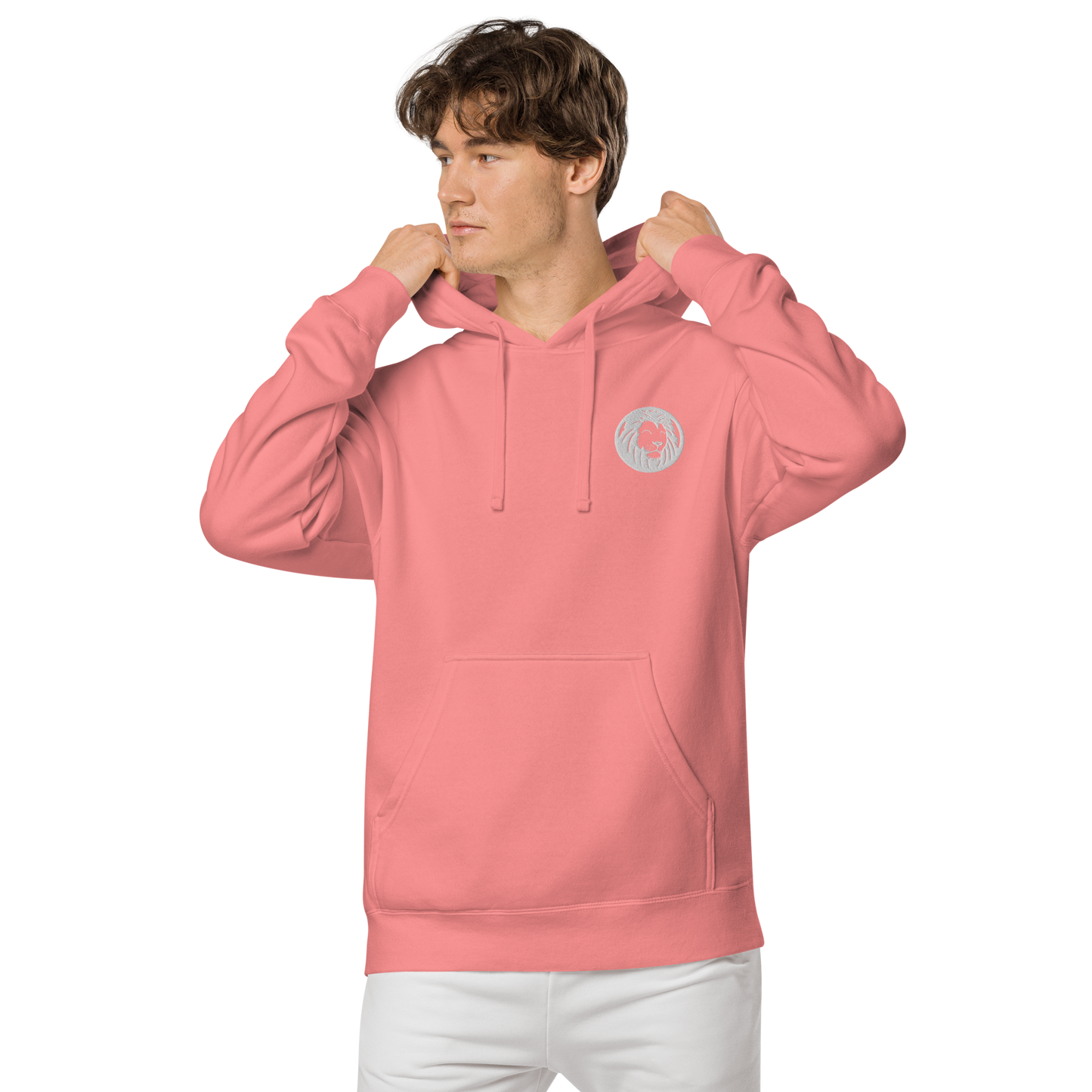 Classic Lion Pigment Dyed Hoodie