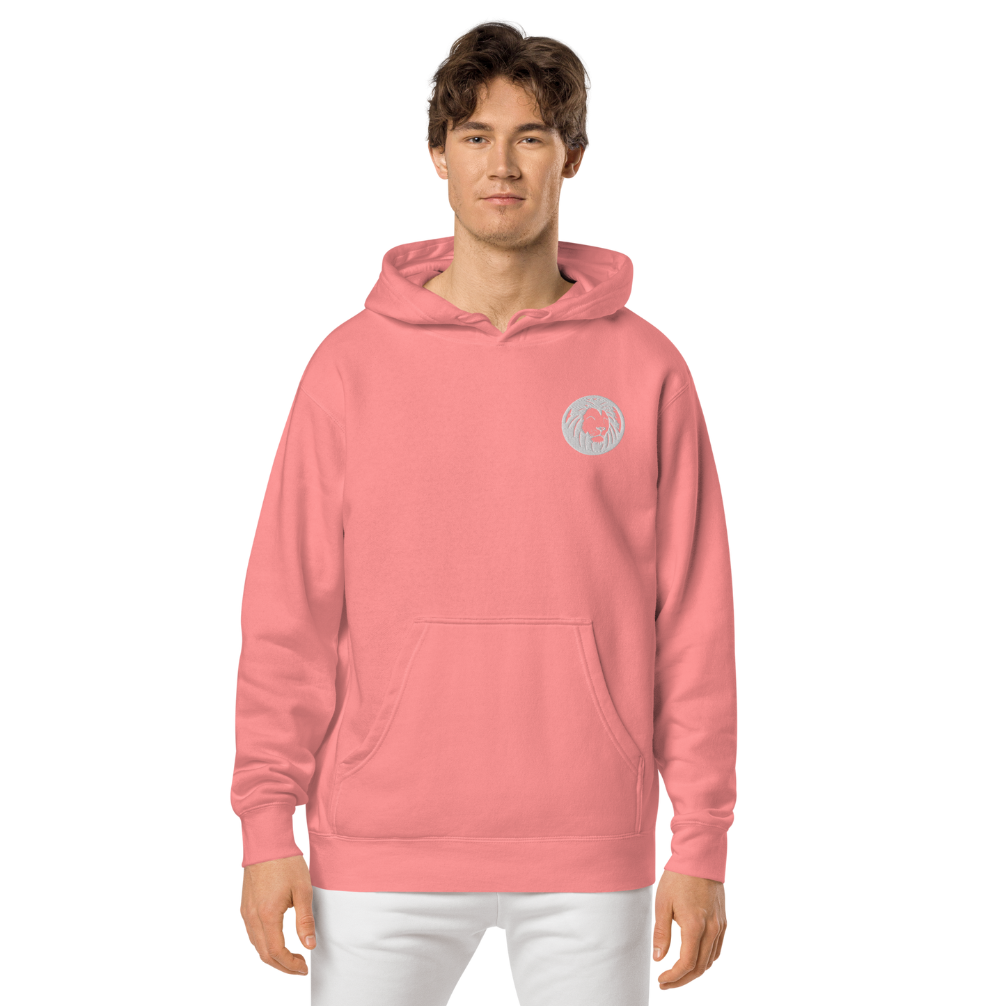 Classic Lion Pigment Dyed Hoodie