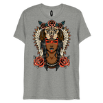 Load image into Gallery viewer, Queen Lion Tri-Blend T-Shirt - BlvckLionExpress
