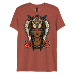 Load image into Gallery viewer, Queen Lion Tri-Blend T-Shirt - BlvckLionExpress
