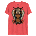 Load image into Gallery viewer, Queen Lion Tri-Blend T-Shirt - BlvckLionExpress
