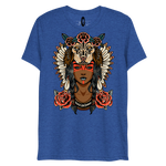 Load image into Gallery viewer, Queen Lion Tri-Blend T-Shirt - BlvckLionExpress
