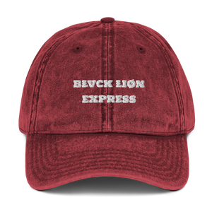 Vintage Twill Cap - BlvckLionExpress