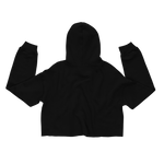 Load image into Gallery viewer, Roses &amp; Paw Crop Hoodie - BlvckLionExpress
