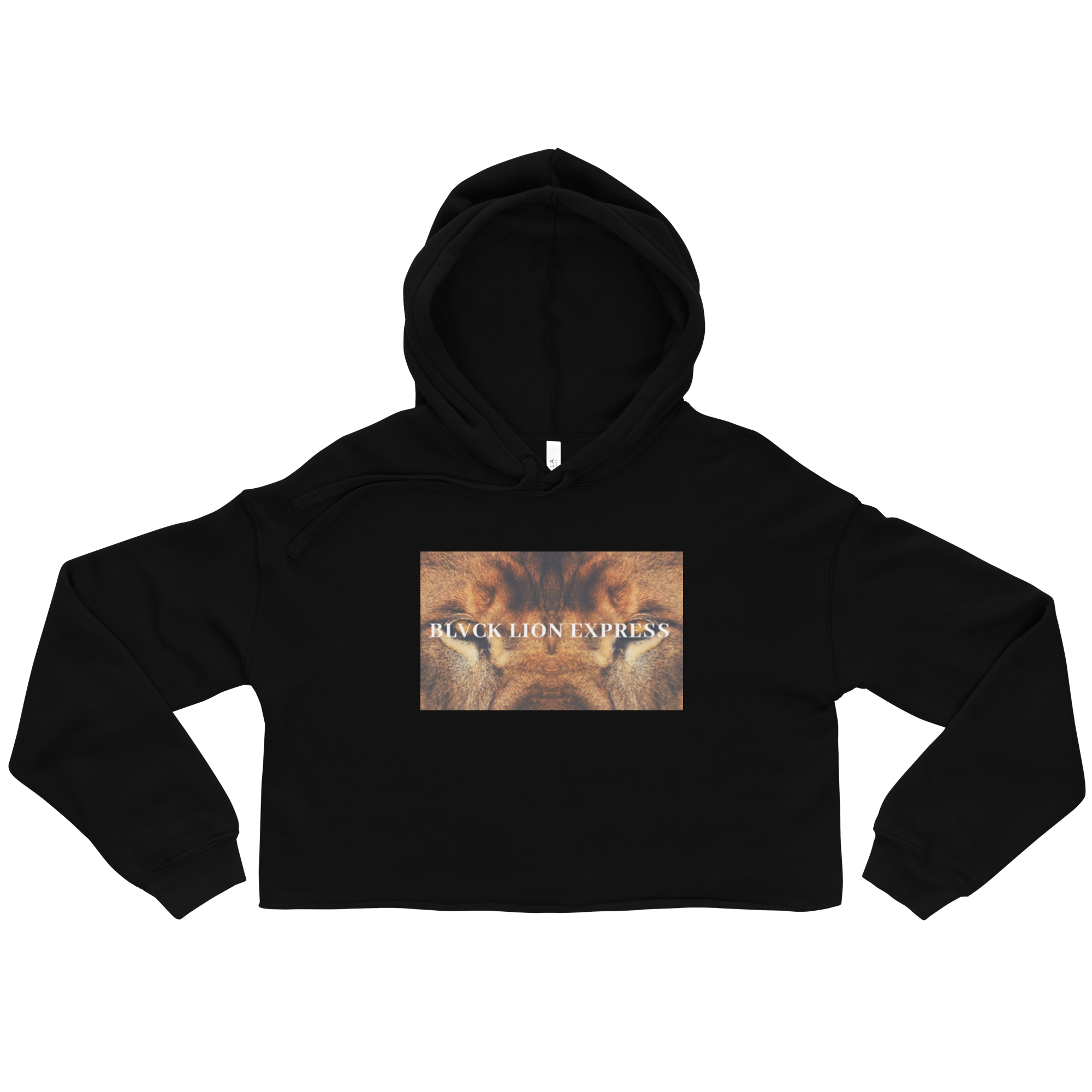 Lion Eye’s Crop Hoodie - BlvckLionExpress