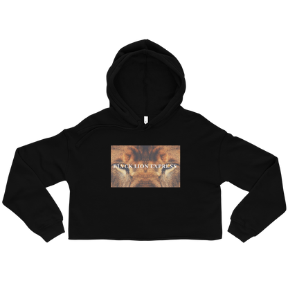 Lion Eye’s Crop Hoodie - BlvckLionExpress