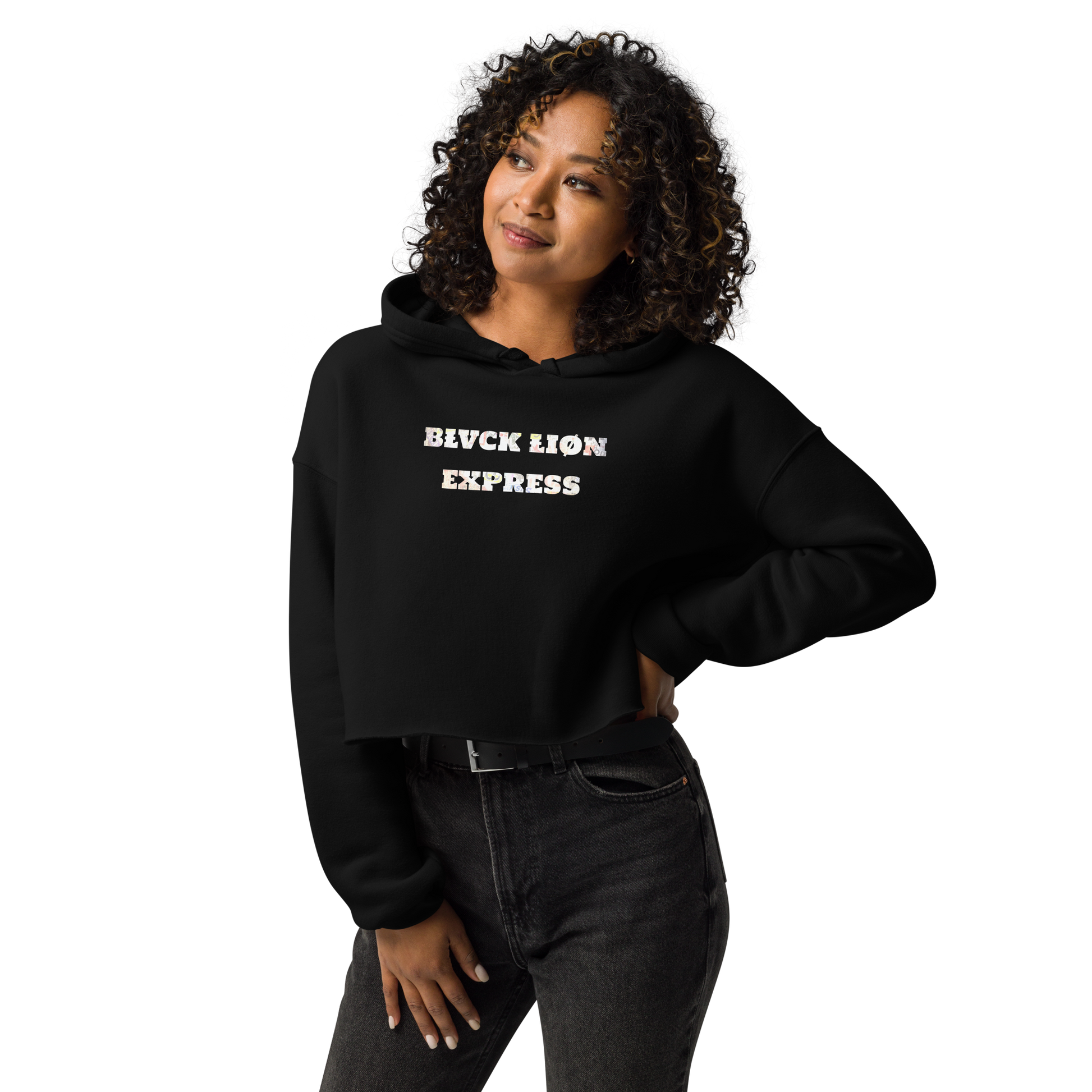 Signature Crop Hoodie - BlvckLionExpress