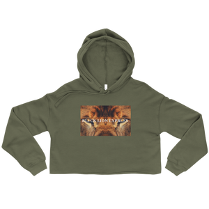 Lion Eye’s Crop Hoodie - BlvckLionExpress