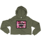 Roses & Paw Crop Hoodie - BlvckLionExpress