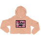 Roses & Paw Crop Hoodie - BlvckLionExpress