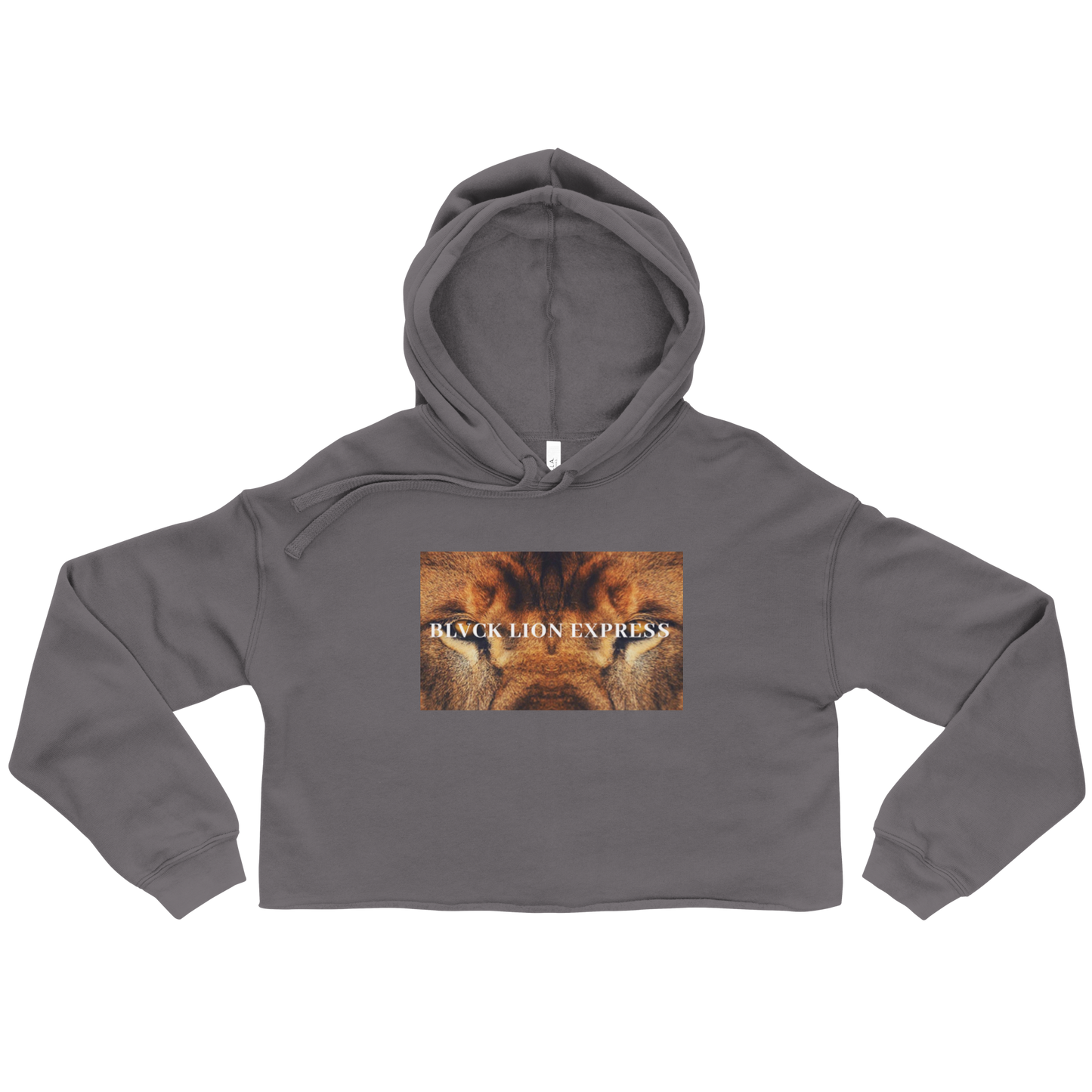 Lion Eye’s Crop Hoodie - BlvckLionExpress