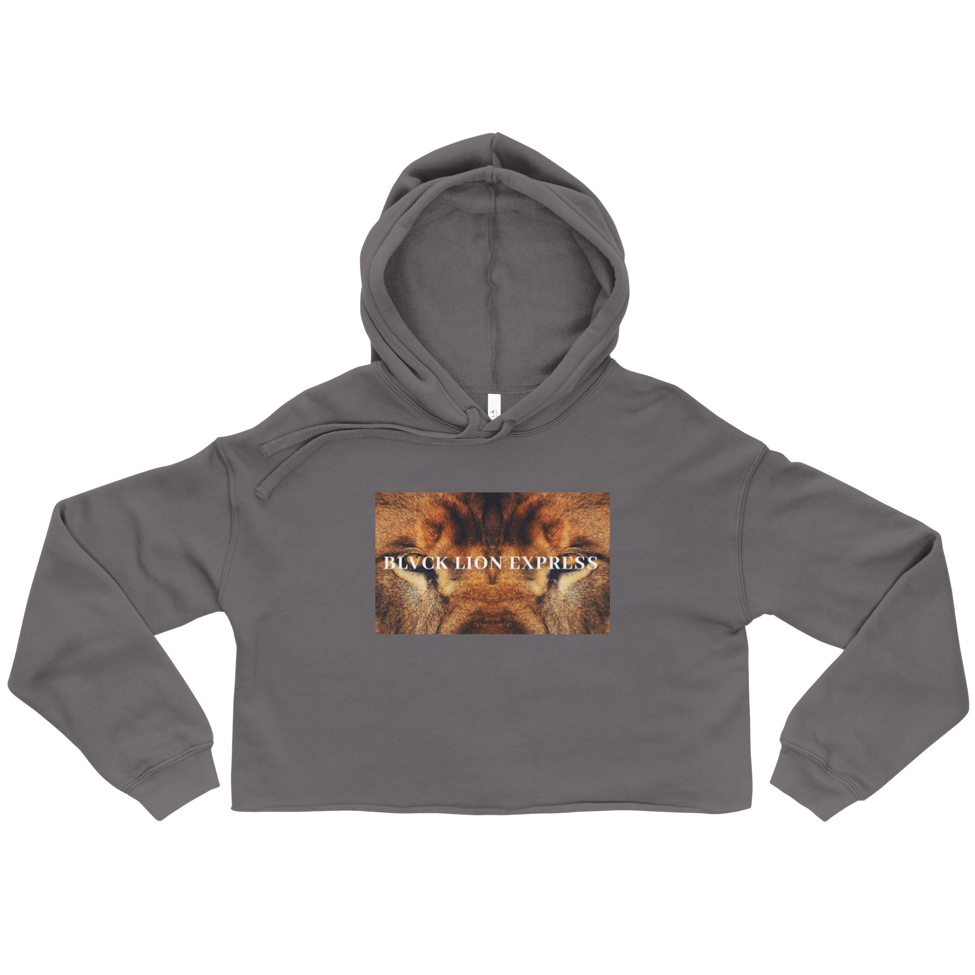 Lion Eye’s Crop Hoodie - BlvckLionExpress