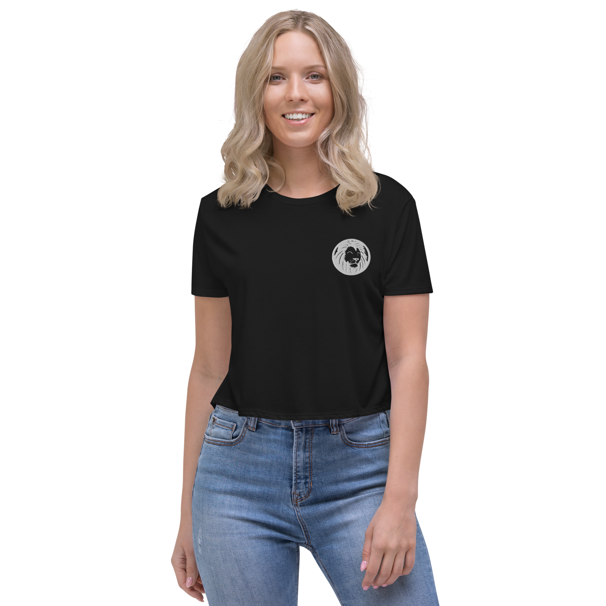 Classic Logo Crop Tee - BlvckLionExpress