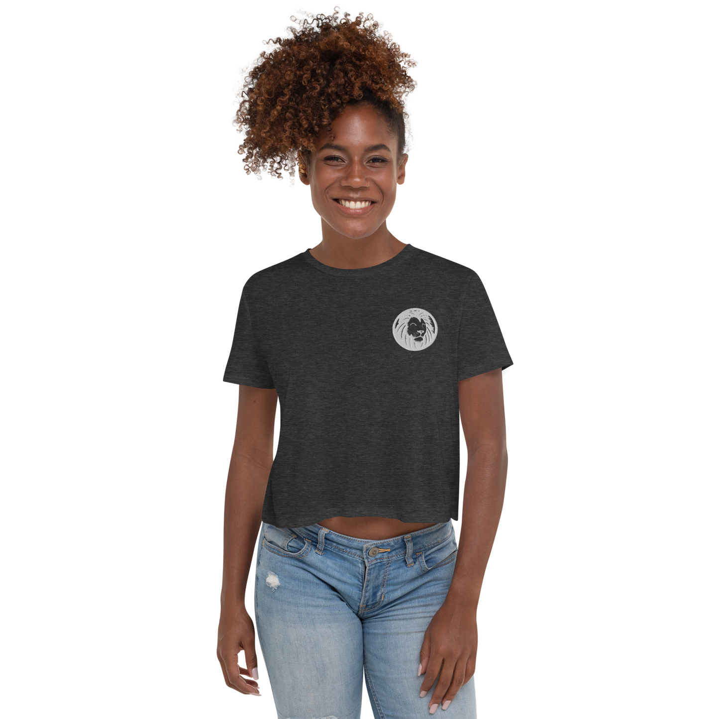 Classic Logo Crop Tee - BlvckLionExpress