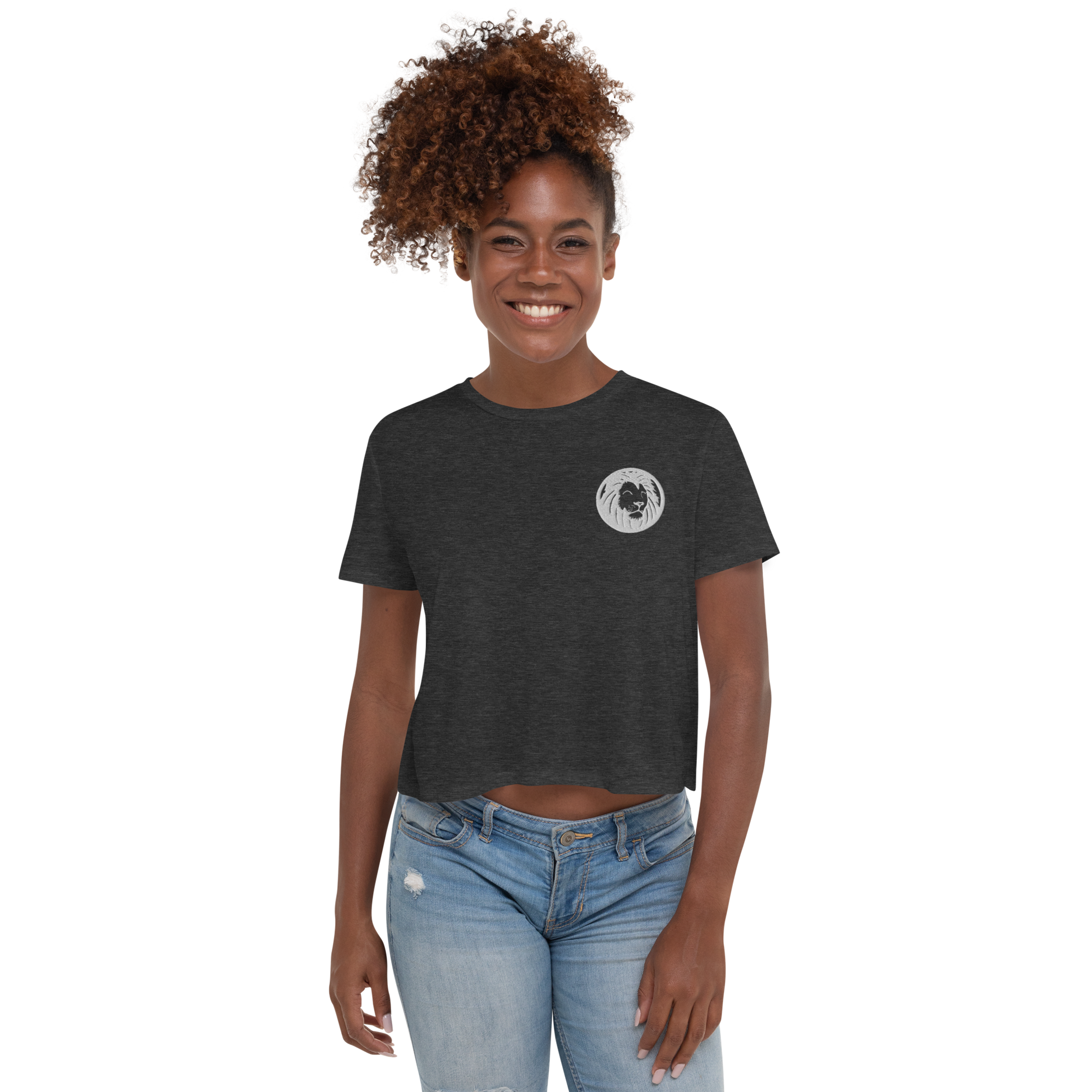 Classic Logo Crop Tee - BlvckLionExpress