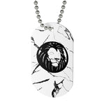 Load image into Gallery viewer, Marble Dog Tag - BlvckLionExpress
