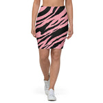 Load image into Gallery viewer, Pink Tiger Pencil Skirt - BlvckLionExpress
