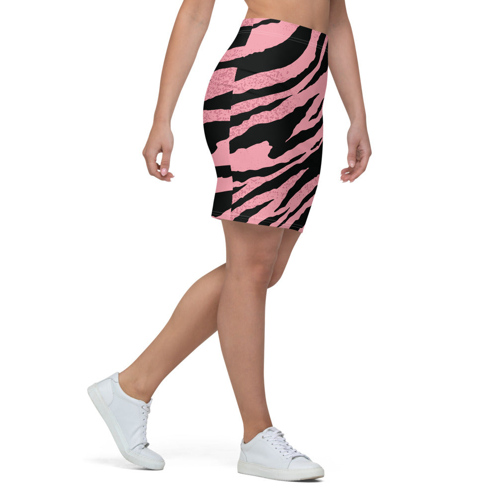 Pink Tiger Pencil Skirt - BlvckLionExpress