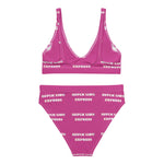 Load image into Gallery viewer, Pink Signature High-Waisted Bikini Set - BlvckLionExpress
